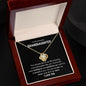 To My Amazing Granddaughter - The Ultimate Gift 14K White Gold Finish / Two-Toned Box Jewelry Giftinum