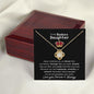 To My Badass Daughter - Always remember you are Braver 14K White Gold Finish / Standard Box Jewelry Giftinum