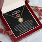 To My Badass Daughter - Always remember you are Braver 14K White Gold Finish / Standard Box Jewelry Giftinum