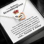 To My Badass Granddaughter - Always Remember - Necklace Polished Stainless Steel & Rose Gold Finish / Two-Toned Box Jewelry Giftinum