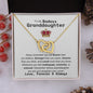 To My Badass Granddaughter - Always Remember - Necklace 18K Yellow Gold Finish / Two-Toned Box Jewelry Giftinum