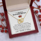 To My Badass Granddaughter - Always Remember - Necklace 18K Yellow Gold Finish / Luxury Box w/LED Jewelry Giftinum