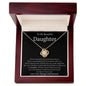 To My Beautiful Daughter - Always remember how proud 18K Yellow Gold Finish / Luxury Box Jewelry Giftinum