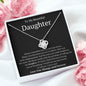 To My Beautiful Daughter - Always remember how proud 14K White Gold Finish / Standard Box Jewelry Giftinum