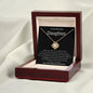 To My Beautiful Daughter - Always remember how proud 14K White Gold Finish / Standard Box Jewelry Giftinum