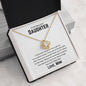 To My Beautiful Daughter - I have seen you grow 18K Yellow Gold Finish / Two-Toned Box Jewelry Giftinum