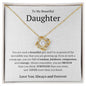 To My Beautiful Daughter - You are such a beautiful girl 18K Yellow Gold Finish / Two-Toned Box Jewelry Giftinum