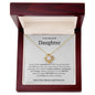 To My Beautiful Daughter - You are such a beautiful girl 18K Yellow Gold Finish / Luxury Box w/LED Jewelry Giftinum