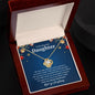 To My Beautiful Daughter Christmas Gift- We have seen you grow 14K White Gold Finish / Two-Toned Box Jewelry Giftinum