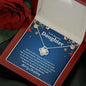 To My Beautiful Daughter Christmas Gift- We have seen you grow 14K White Gold Finish / Two-Toned Box Jewelry Giftinum