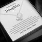 To My Beautiful Daughter Gift From Mom - You are my greatest achievement 14K White Gold Finish / Two-Toned Box Jewelry Giftinum