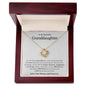 To My Beautiful Granddaughter - You are such a beautiful girl 18K Yellow Gold Finish / Luxury Box w/LED Jewelry Giftinum
