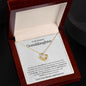 To My Beautiful Granddaughter - You are such a beautiful girl 14K White Gold Finish / Two-Toned Box Jewelry Giftinum