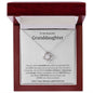 To My Beautiful Granddaughter - You are such a beautiful girl 14K White Gold Finish / Two-Toned Box Jewelry Giftinum