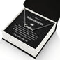To My Beautiful Granddaughter Personalized Name Necklace Polished Stainless Steel / Standard Box Jewelry Giftinum