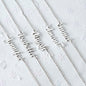 To My Beautiful Granddaughter Personalized Name Necklace Polished Stainless Steel / Standard Box Jewelry Giftinum