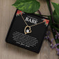 To My Bootylicious Babe - You are my happily ever after 14k White Gold Finish / Standard Box Jewelry Giftinum