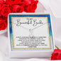 To My Bride - Hand in hand 14K White Gold Finish / Two-Toned Box Jewelry Giftinum