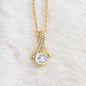 To My Bride - Hand in hand 14K White Gold Finish / Two-Toned Box Jewelry Giftinum