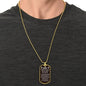 To My Daddy Dog Tag Necklace - God thought I was extra special Military Chain (Silver) / No Jewelry Giftinum