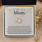To My Loving Mom - Spread My Wings Necklace 14K White Gold Finish / Two-Toned Box Jewelry Giftinum