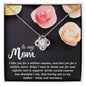 To My Mom - Million Reasons Love knot 14K White Gold Finish / Standard Box Jewelry Giftinum
