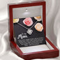 To My Mom - Million Reasons Love knot 14K White Gold Finish / Standard Box Jewelry Giftinum