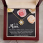 To My Mom - Million Reasons Love knot 14K White Gold Finish / Standard Box Jewelry Giftinum
