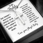 To my daddy from angel baby Two Tone Box Jewelry Giftinum