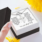 To my daddy from angel baby Two Tone Box Jewelry Giftinum