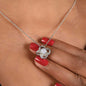 To our Beautiful Baby Girl Love Knot Necklace - No words can 14K White Gold Finish / Two-Toned Box Jewelry Giftinum