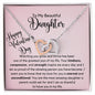 Watching you grow and thrive Valentines Daughter Necklace Polished Stainless Steel & Rose Gold Finish / Standard Box Jewelry Giftinum