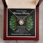 You may not have given me life - Bonus Mom Necklace 14K White Gold Finish / Two Toned Box Jewelry Giftinum