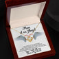 You were with us yesterday - Mama of an Angel Necklace 14K White Gold Finish / Standard Box Jewelry Giftinum