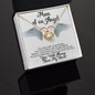 You were with us yesterday - Mama of an Angel Necklace 14K White Gold Finish / Standard Box Jewelry Giftinum