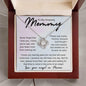 Amazing Mommy - Message from Angel Baby 14K White Gold Finish / Luxury Box w/LED Jewelry Giftinum