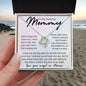 Amazing Mommy - Message from Angel Baby 14K White Gold Finish / Luxury Box w/LED Jewelry Giftinum