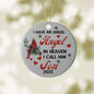 Angel in Heaven I call him Son Ornament Default Title Ornaments and Accents Giftinum