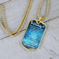 You Are My Daddy From Baby Angel Dog Tag Necklace JewelryGiftinum