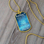 You Are My Daddy From Baby Angel Dog Tag Necklace JewelryGiftinum