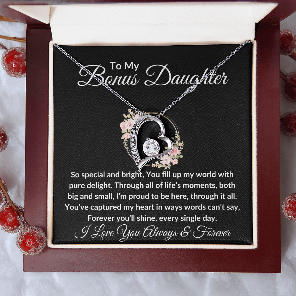 Bonus Daughter Necklace - You fill up my world