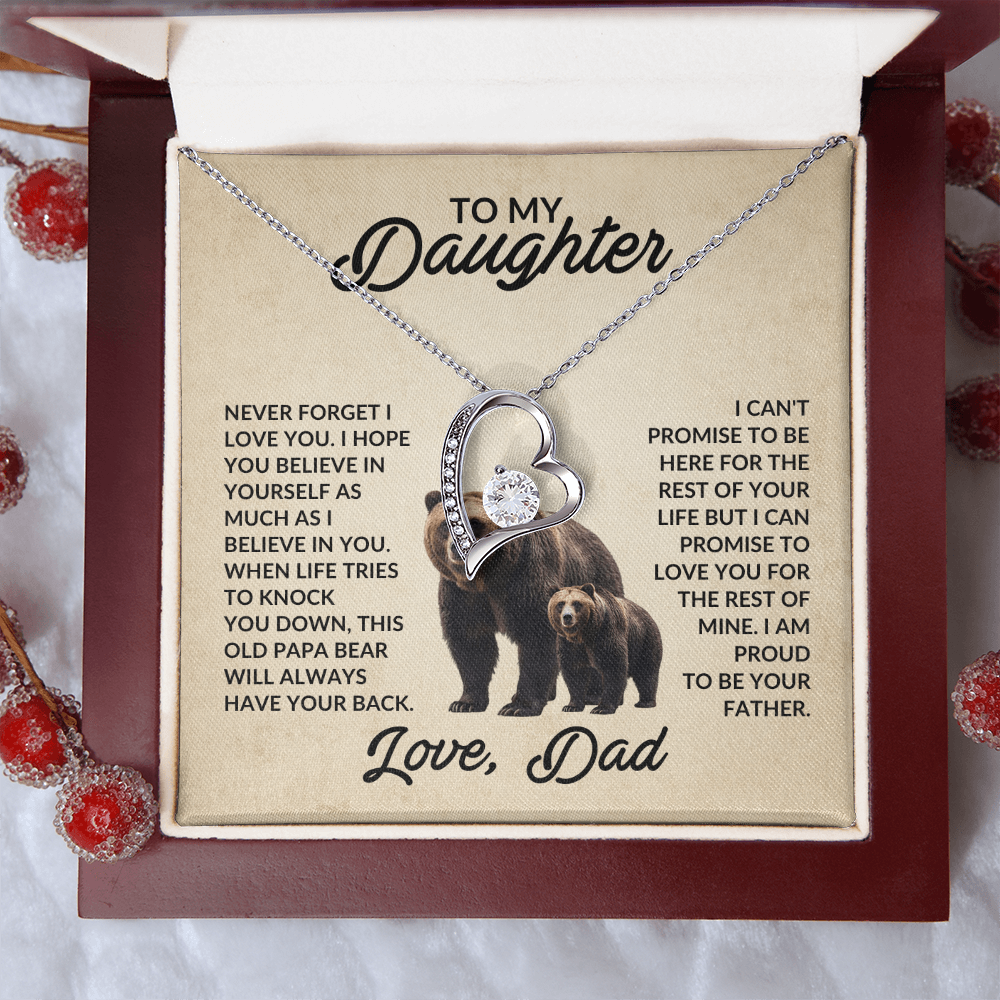 To My Daughter Love Dad - This Old Papa Bear