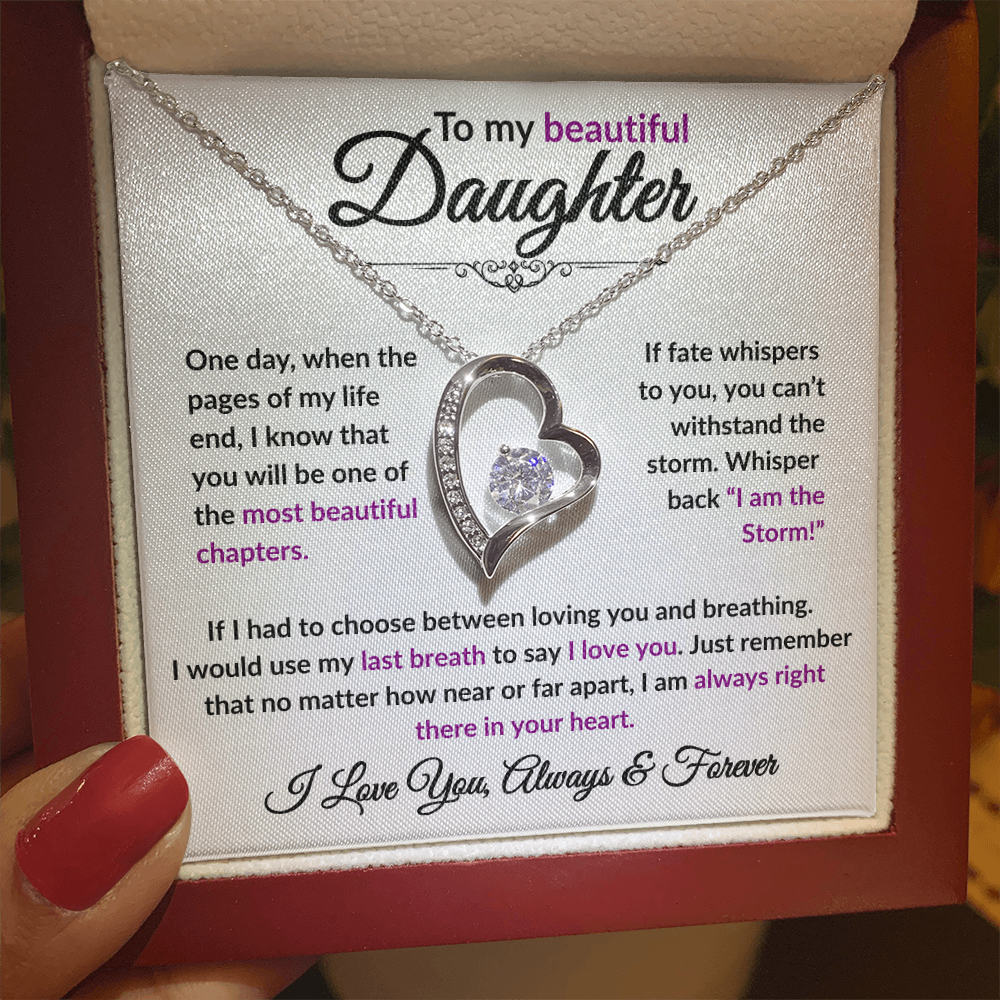 To My Beautiful Daughter - "I am the Storm"