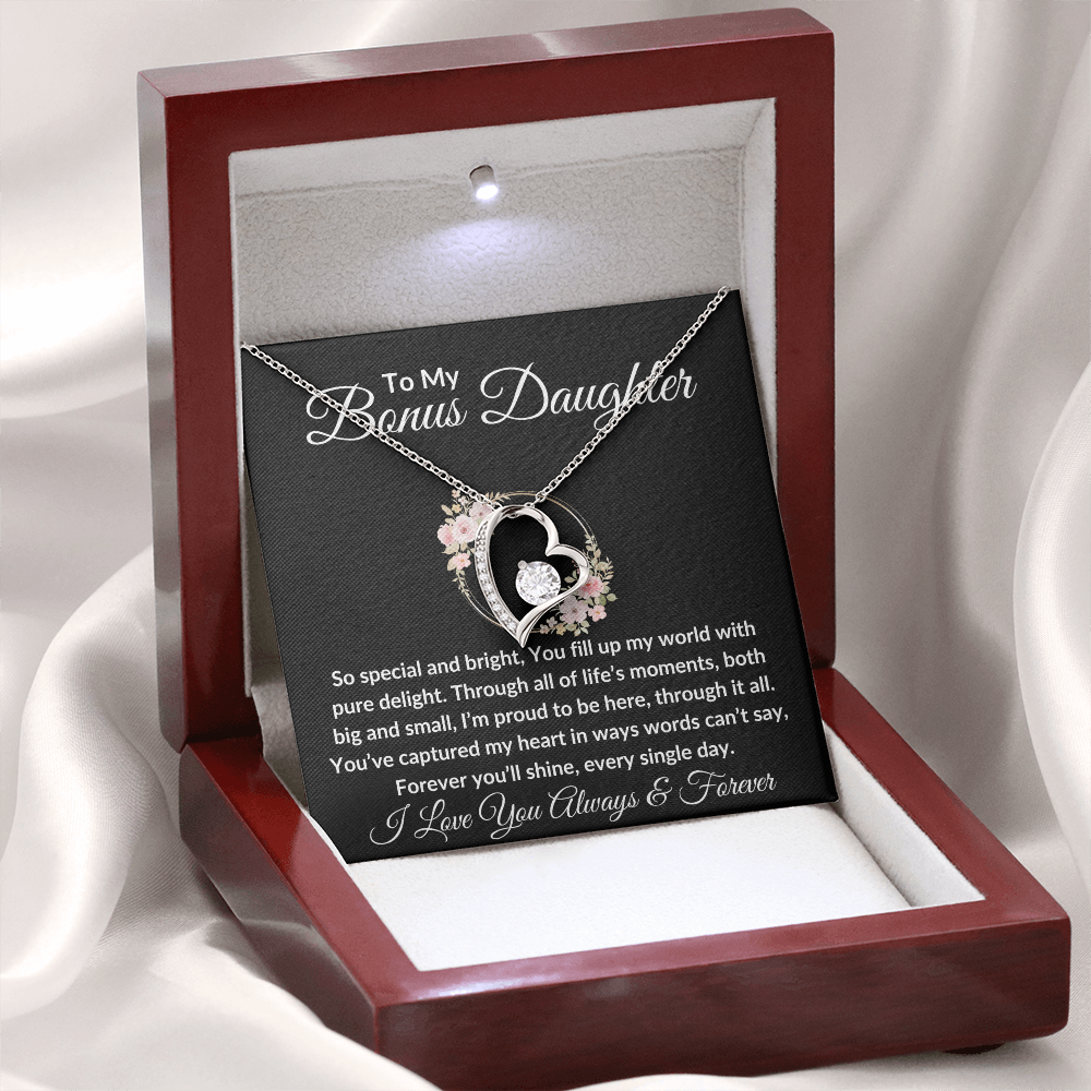 Bonus Daughter Necklace - You fill up my world
