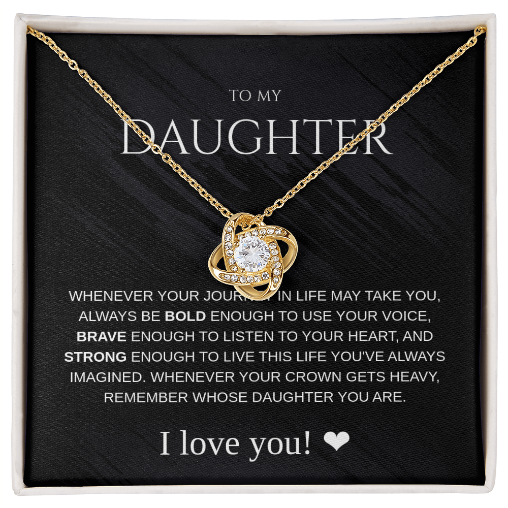 Daughter Necklace - Always be Bold