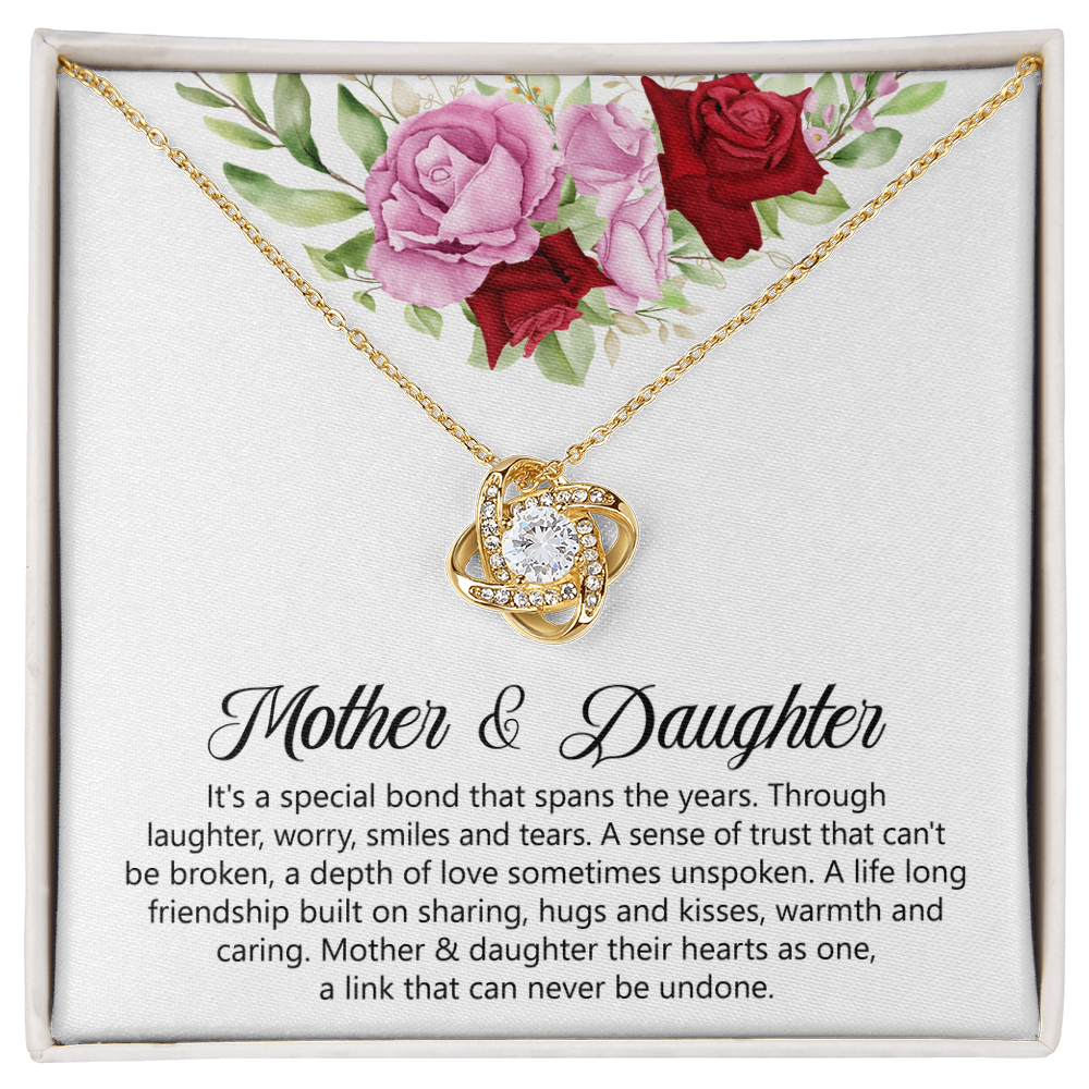Mother & Daughter Necklace - Special Bond