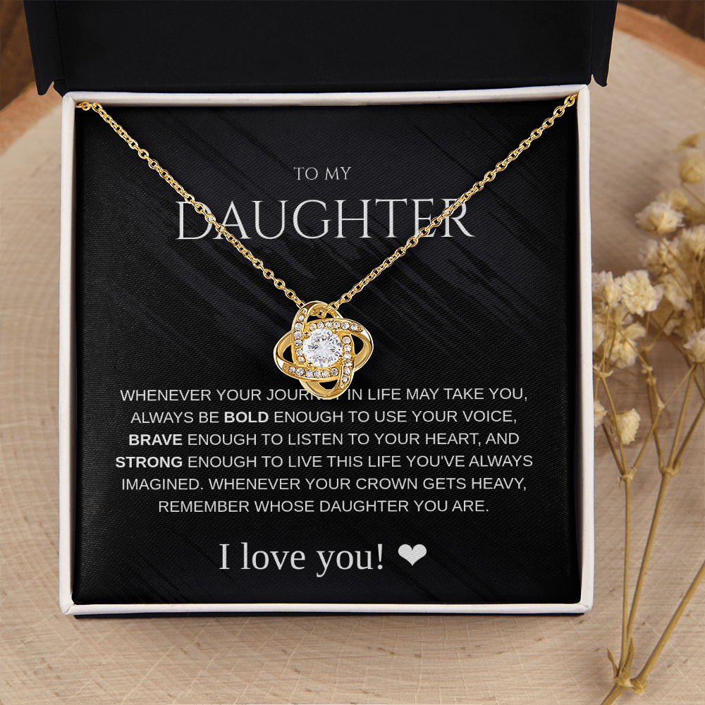 Daughter Necklace - Always be Bold