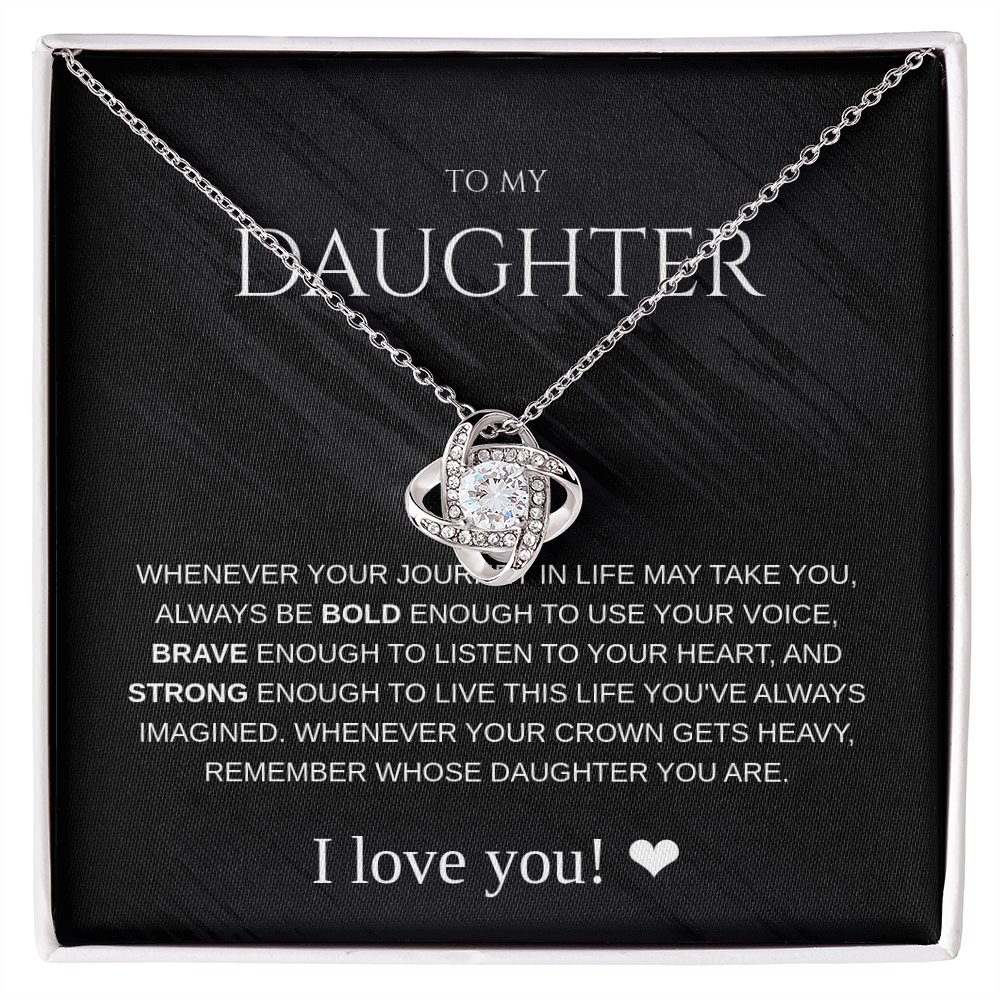 Daughter Necklace - Always be Bold