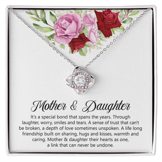 Mother & Daughter Necklace - Special Bond
