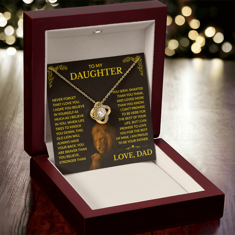 Daughter Gift From Dad- "This Old Lion"